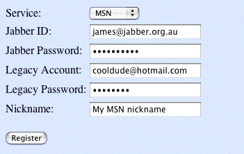 Registration Example